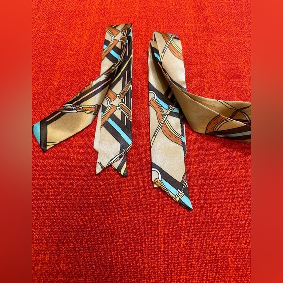 ❤️❤️❤️New purse scarf twilly / set of 2❤️❤️ - Picture 6 of 7